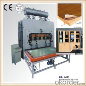 CE Certificated Short Cycle Hydraulic Hot Press Machine System 1