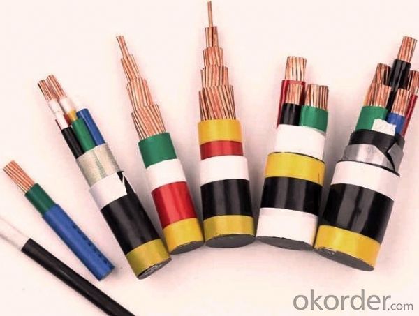 Copper Conductor PVC Insulation PVC Jacket 3 Cores Cable Wire