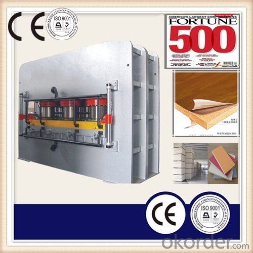 MDF Particle Board Making Hot Press Machine System 1