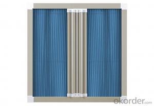 Top Quality Gray Color Fiberglass Plisse Insect Screen.  Folding Insect Mesh PVC All Materials