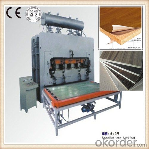 Furniture Board Veneer Laminating Machine System 1
