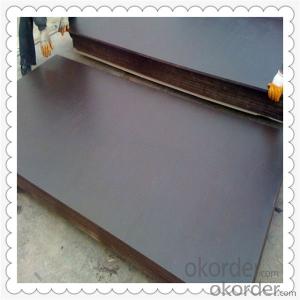 Brown Color Film Faced Plywood with Poplar Material System 1