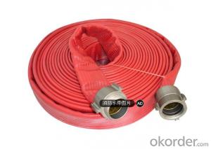 Fire Safety Product/PVC Lined Fire Hose C/W Different Type Coupling