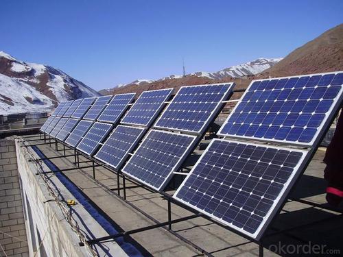 CNBM Solar Monocrystalline 125mm Series (90W—100W) Solar Panels in The Winter System 1