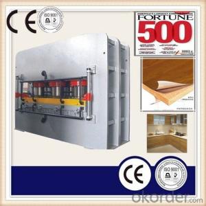 Semi-automatic Wood Hydraulic Press Machinery System 1