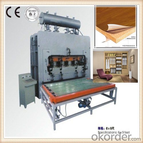 Laminate Press Machine for Furninture Board System 1