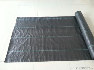 PP Woven Ground Cover Weed Barrier Plastic Fabric Mat