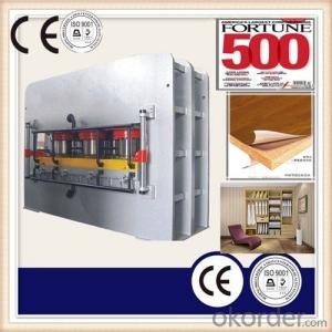 Wooden Furniture Skin Veneering Hot Press Machine System 1