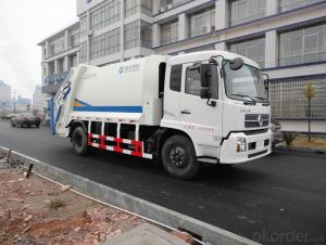 Compression Garbage Truck Heavy 4X2 8tons  10m3 System 1