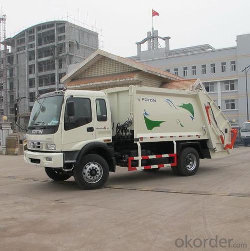 Garbage Compactor Truck  4X2 8cbm 10cbm System 1