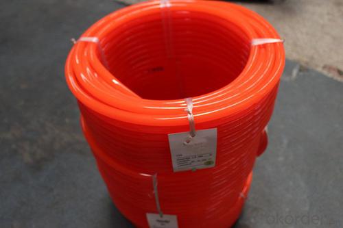 High hardness Polyurethane Round Belt 85A - 90A For Textile industry System 1