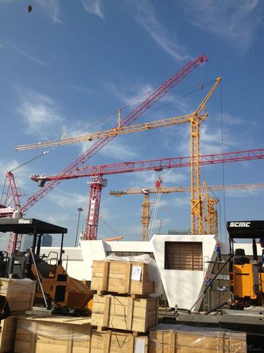 CMAX QTK25 Model Self Erection Tower Crane System 1