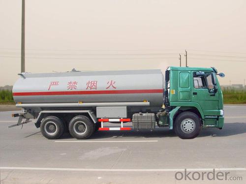 Fuel Tank Truck  Axles Aluminum Alloy Conainer System 1