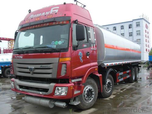 Tank Truck Fuel Tank Truck Heavy Duty 350HP 8X4 25000L System 1