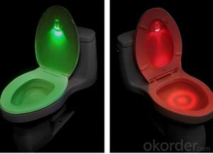 New Style LED Sensor Toilet Light / Batterier Bathroom Light / Led Light Toilet Seat System 1
