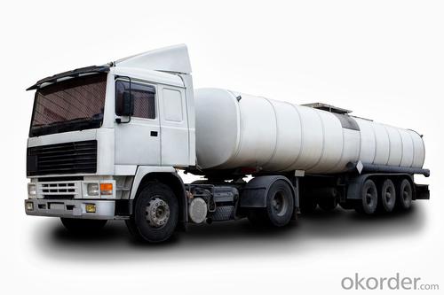 Fuel Tank Truck Df Q235 Carbon Steel Semi Trailer  (25-60M3) System 1