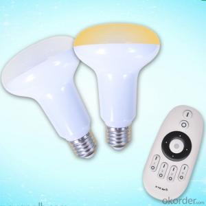 LED Bulb Led Remote Bulb2.4G Grouping LED Color Temperature PAR Lamp(9W Plastic Cover the Aluminum) System 1