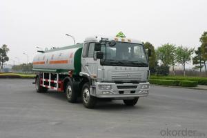 Fuel Tank Truck with Stainless Steel Full Trailer