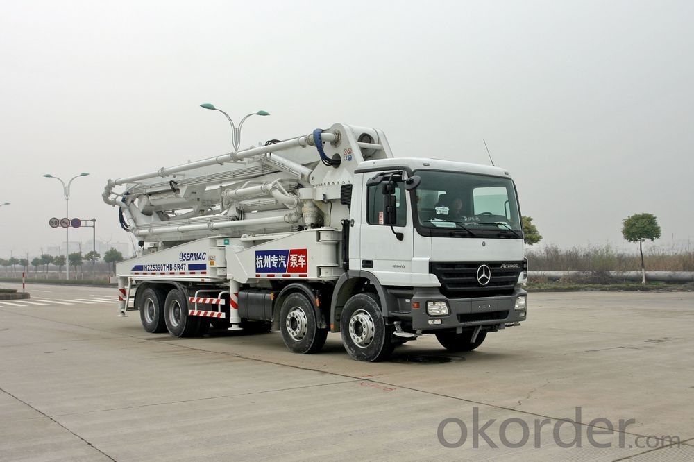Mounted Concrete Boom Pump  Truck with CE