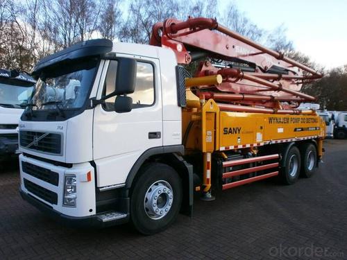 Concrete Pump Truck 15cbm Truck Mounted System 1