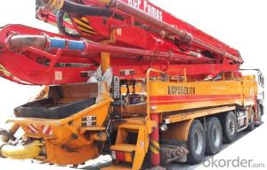 Concrete Pump Truck  Top Quality Truck Mounted of 52meters System 1