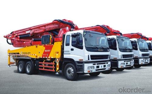 Concrete Pump Truck  8*4 49m Cement System 1