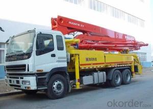 Mounted Concrete Boom Pump  Truck with CE System 1
