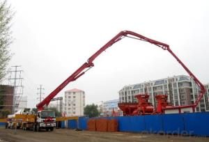 Camión bomba de concreto 24m para maquinaria de construcción