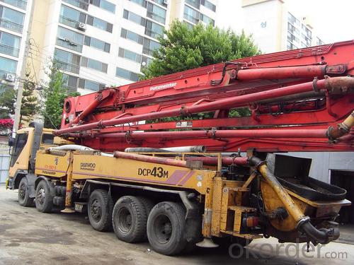 Concrete Pump Truck Cimc  / Concrete Pump (HB37/A/B) System 1