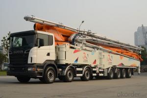 Concrete Pump Truck  52m with  Chassis ement Cyh52y System 1
