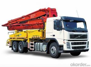 Concrete Pump Heavy  Truck with 37m Boom Length System 1