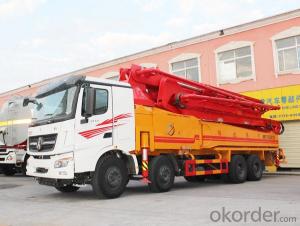 Concrete Pump Truck  45m 8X4 with Chassis System 1
