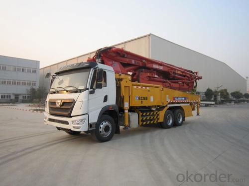 Concrete Pump Brand 37m  with Truck (HB37A) System 1