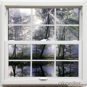 PVC Outward Open Casement Window with PVC Shutter