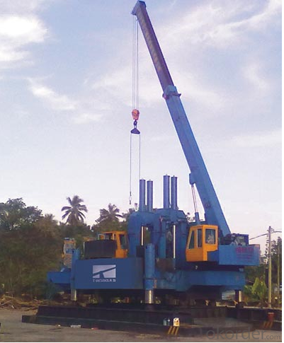 0ZYC1200Hydraulic Static Pile Driver for Sale System 1