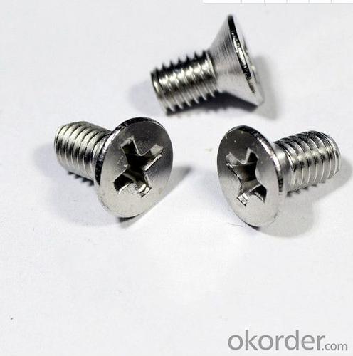 DIN7985 DIN965 Machine Screws Cross Recessed ,Pozi Recessed in M3,M4.M5 System 1