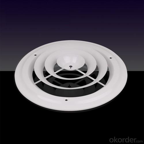 Round Air Diffuer For HVAC systerm Damper Vent System 1