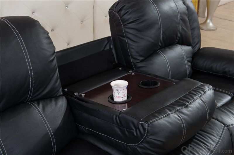 Leather Recliner Sofa with Environmental Material