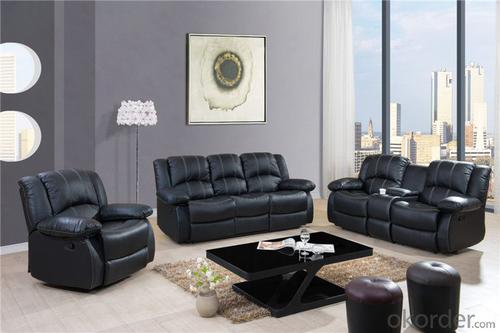 Leather Recliner Sofa with Environmental Material System 1