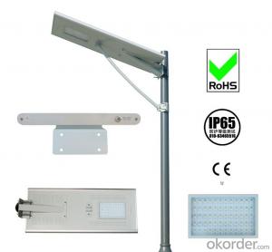 50W ALL IN ONE integrated solar LED street light  solar garden light  energy integrated street lamp