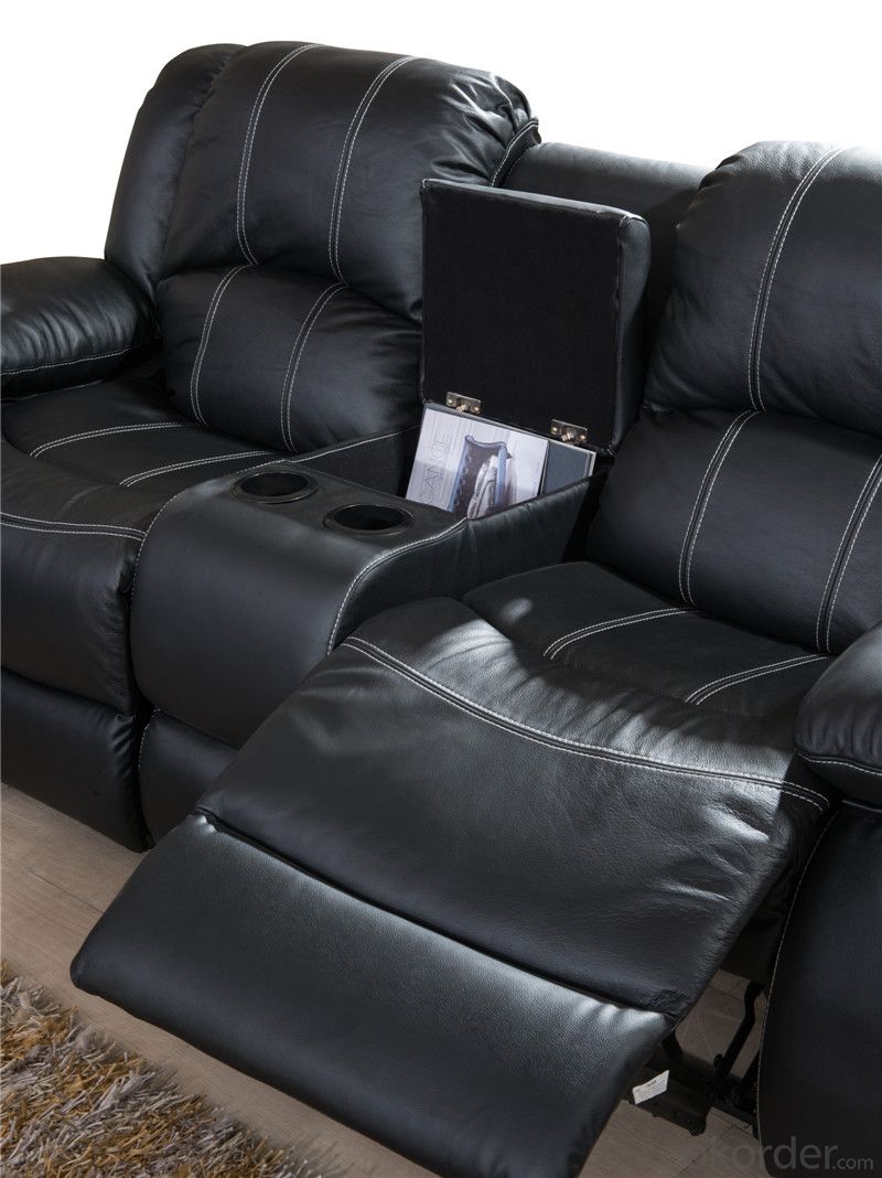 Leather Recliner Sofa with Environmental Material