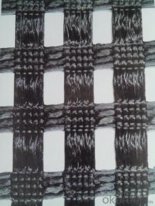 Polyester Geogrids Uniaxial & Biaxial Warp-knitting System 1