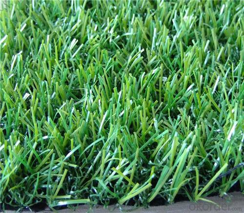 12800dtex Fake Garden Grass , Landscaping Artificial Turf For Decorative System 1