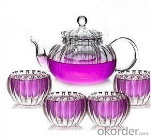 Europe High Resistant Glass Tea Pot