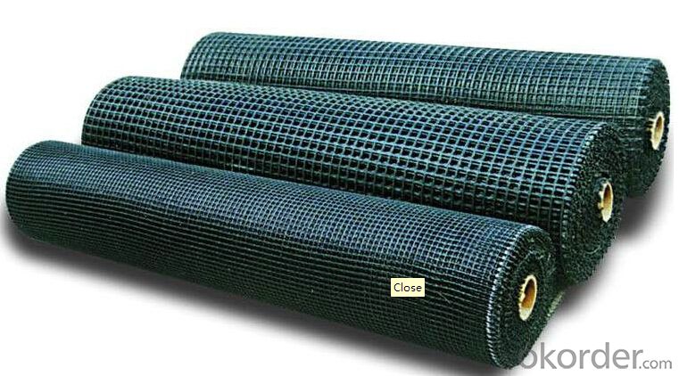 Fiberglass Geogrid Woven with Geotexitle System 1