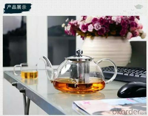 Europe High Resistant Glass Tea Pot System 1