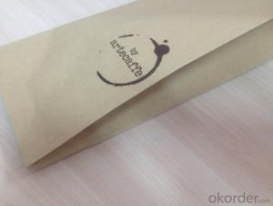 Food Grade Plastic Film Laminated with Brown Kraft Paper for Packing