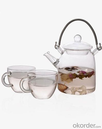 Pyrex Heat Resistant Glass Tea Kettle System 1