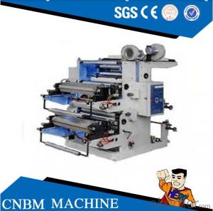 6 Color Plastic film High Speed Flexographic Printing Machine with double unwind and double rewind System 1