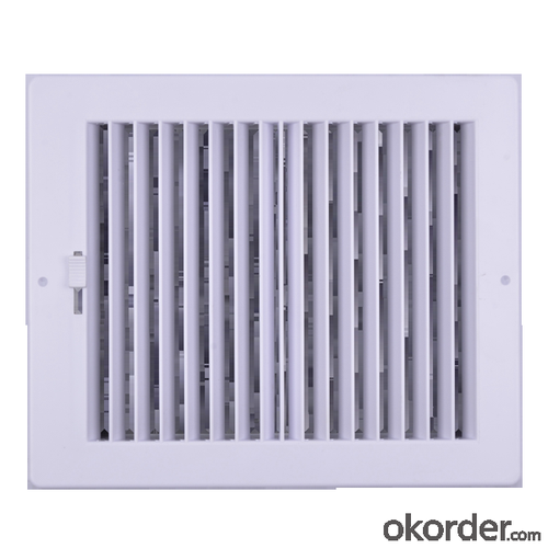 Linear Air Grilles Square Shape for Ceiling use Air Conditioning System 1